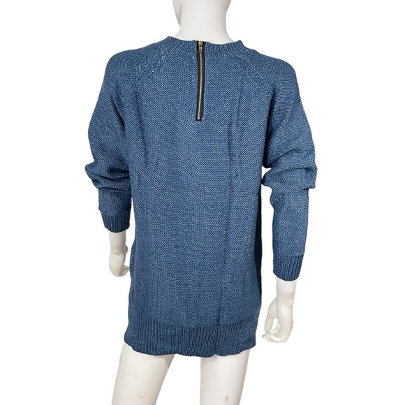 Ethereal by Paper Crane Blue Knit Sweater - Picture 5 of 9